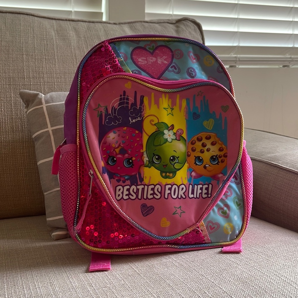 Shopkins cute mini backpack